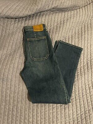 Aritzia Denim Forum The Just Peachy straight jeans Size 27 | eBay US