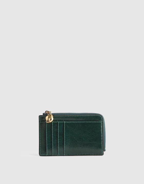 The Essential Zip Card Case Wallet | Madewell
