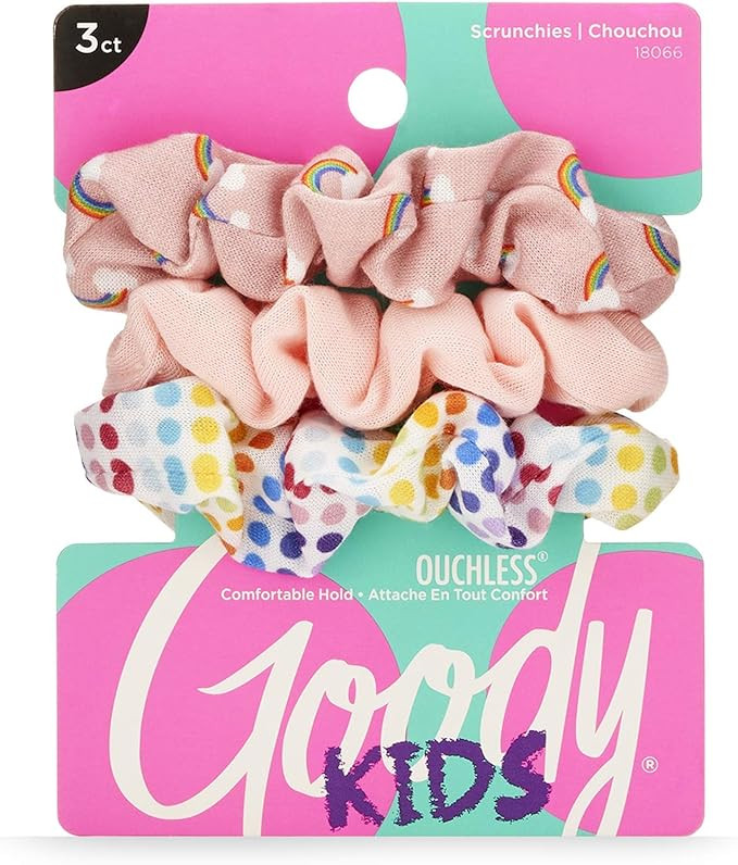 Goody Kids Rainbow Scrunchies 3Ct | Amazon (CA)