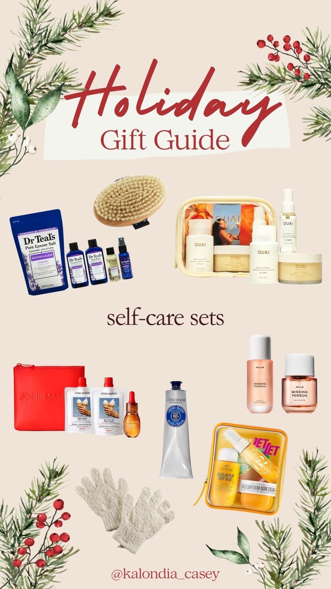 Give the gift of self-care this holiday 💝

From soothing lotions to luxe perfumes and travel-ready essentials, these sets are perfect for unwinding & pampering 🧖🏻‍♀️ 

Wrap up a little relaxation this season 🎁 ✨

#giftguide 
#giftideas 
#selfcaregifts 
#giftsets
#holidaygifts
#wishlist
#relaxationgifts

#LTKGiftGuide #LTKHoliday #LTKOver40