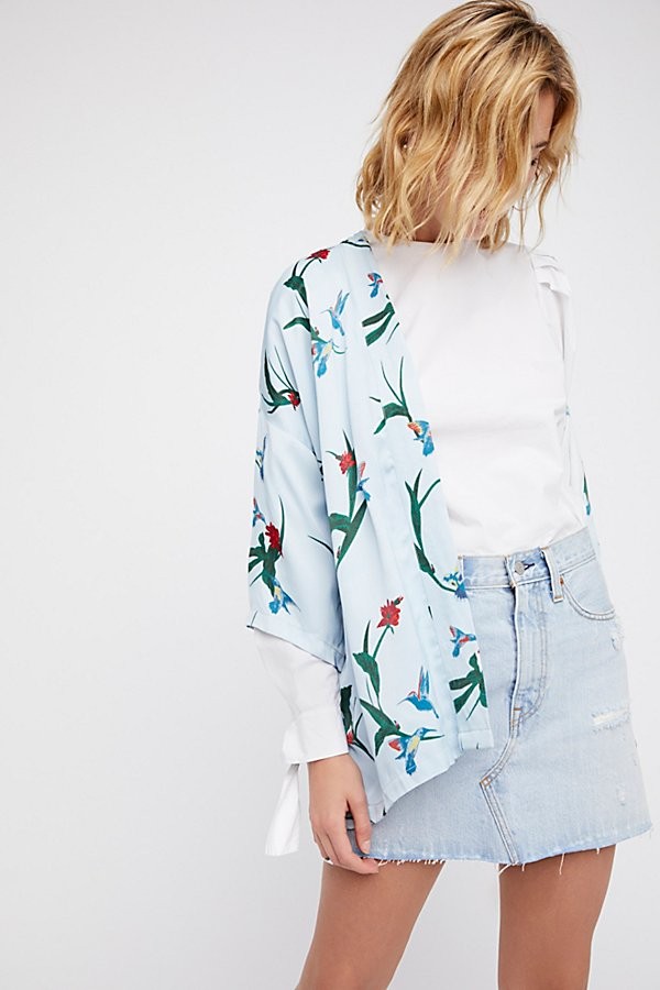 Levi's Deconstructed Denim Skirt at Free People | Free People (Global - UK&FR Excluded)