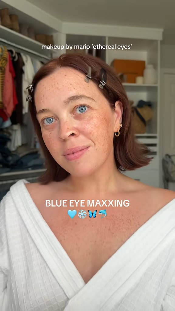 Blue Eye Maxxing | Make Up by Mario Ethereal Eyes Make Up Look  

 #LTKBeauty