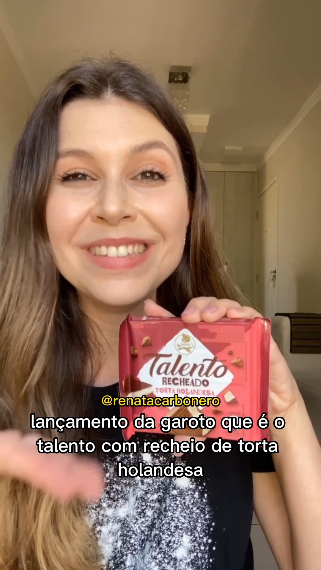 E bora de RÊcomendo? 🍫Dessa vez, provei o chocolate Talento de Torta Holandesa! Será que é bom mesmo? 👀
Vem conferir!😜

#resenhadecomida #chocolatetalento #DesafioLTKCon2024
#páscoa2024

#LTKbrasil