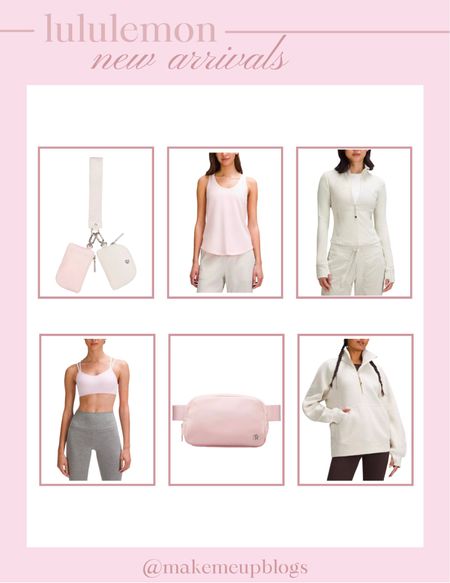 Lululemon new arrivals! Love the items in the new shade of pink 💗

#LTKSeasonal #LTKfindsunder50 #LTKstyletip