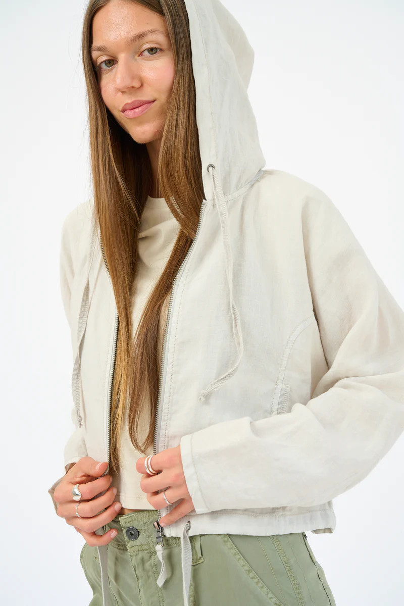 Coraline Linen Hoodie | Marrakech Clothing