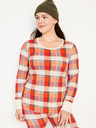 Waffle-Knit Pajama Top for Women | Old Navy (US)