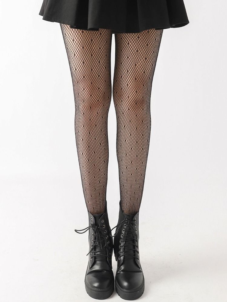 Simple Fishnet Tights | SHEIN
