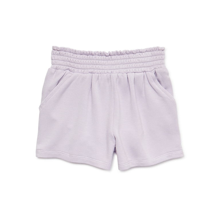 Garanimals Baby and Toddler Girls Knit Shorts, Sizes 12Months - 5T | Walmart (US)
