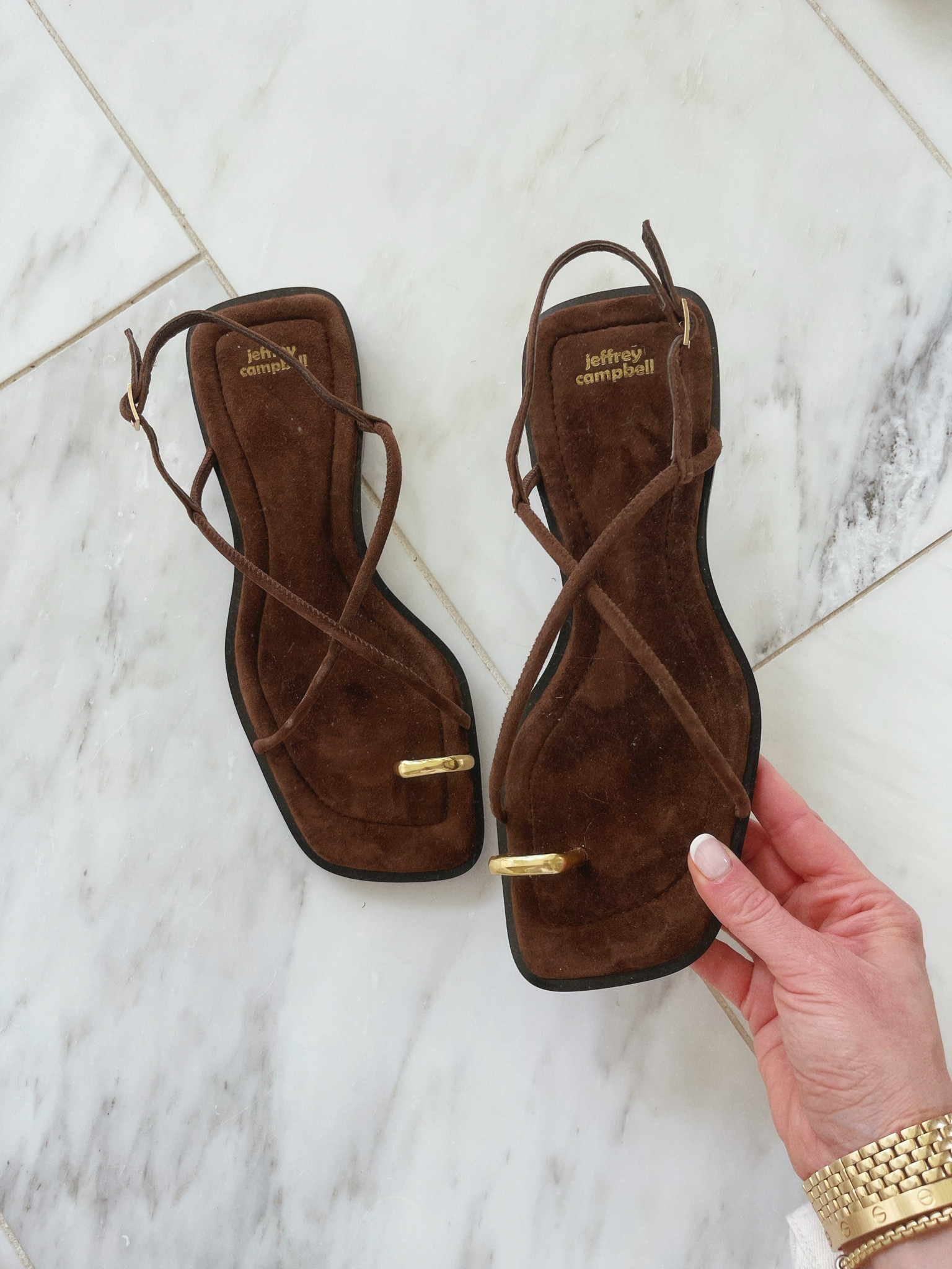 Spring sandals - look designer but for less. 