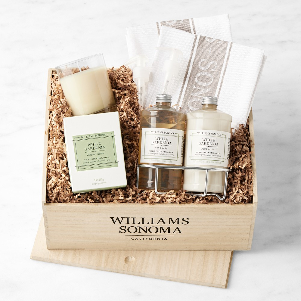 White Gardenia Home Fragrance Gift Crate | Williams-Sonoma