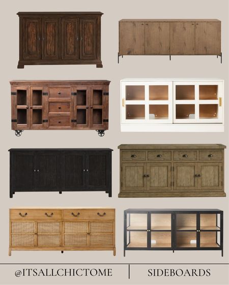 Sideboards, tv stands and console tables I’m loving. Lots on sale too! 

#LTKhome