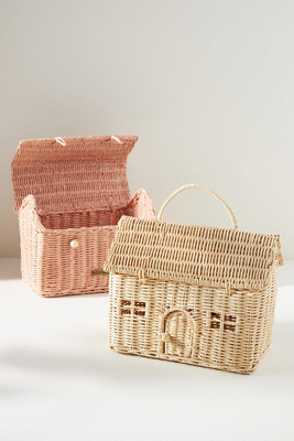 Olli Ella Dollhouse Basket | Anthropologie (US)