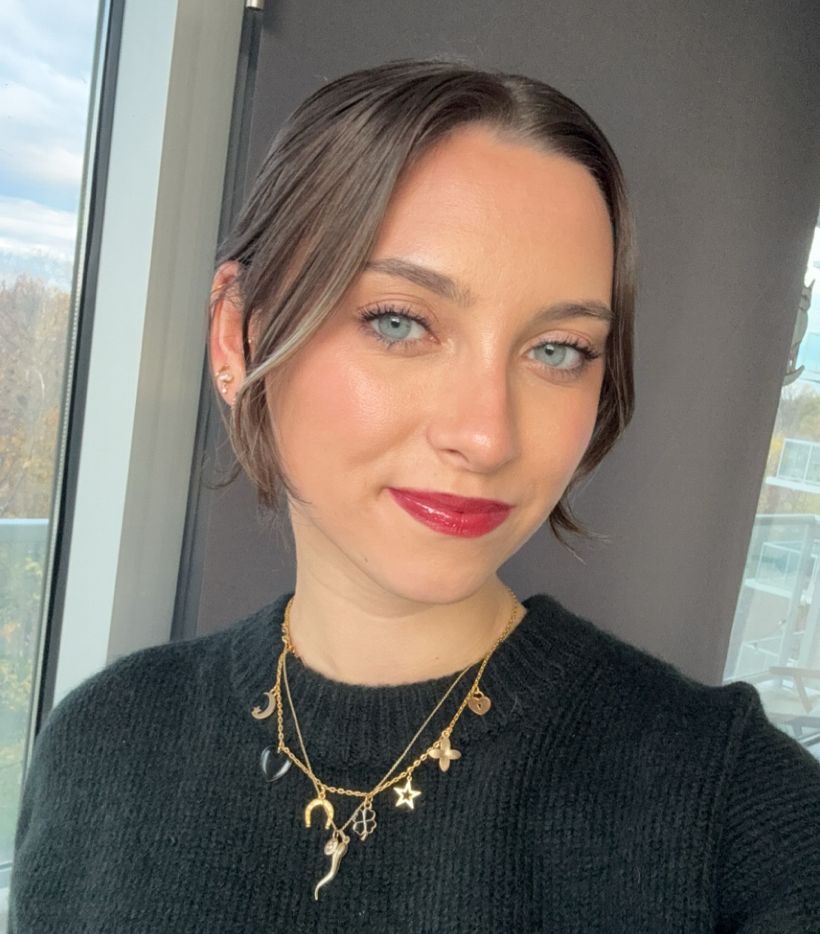 My new go-to winter lip look: benetint + glossier lip pencil in brown + glossier g-suite in cranberry + glossier gloss in brown 🤌💋

#LTKBeauty