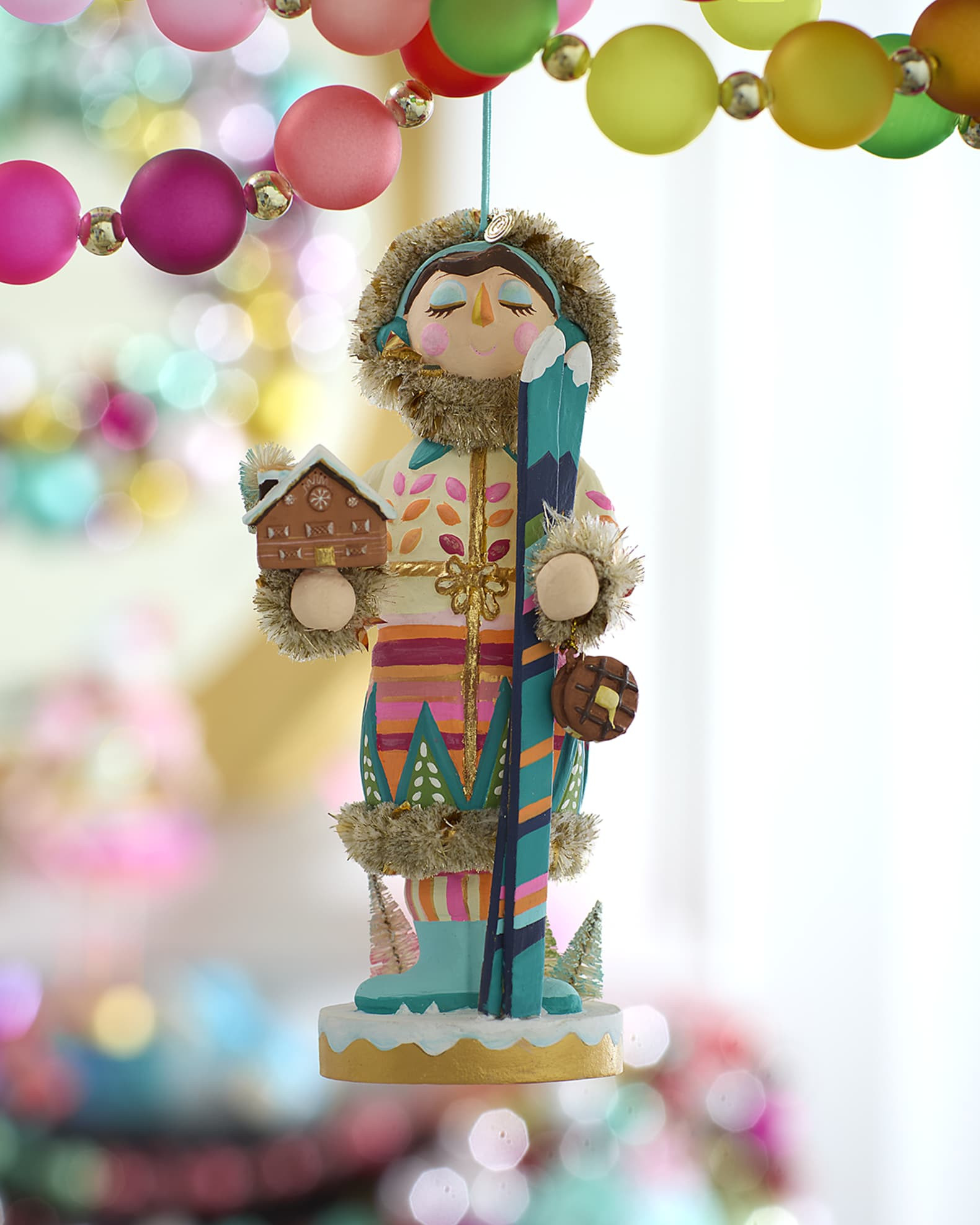 Here We Come a Waffling Beba Christmas Ornament | Neiman Marcus