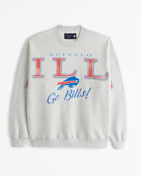 Buffalo Bills Graphic Crew Sweatshirt | Abercrombie & Fitch (US)