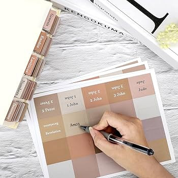 Bible Tabs for Bible Journaling Supplies,Bible Study Tabs for Women and Men,66 Old and New Testam... | Amazon (US)