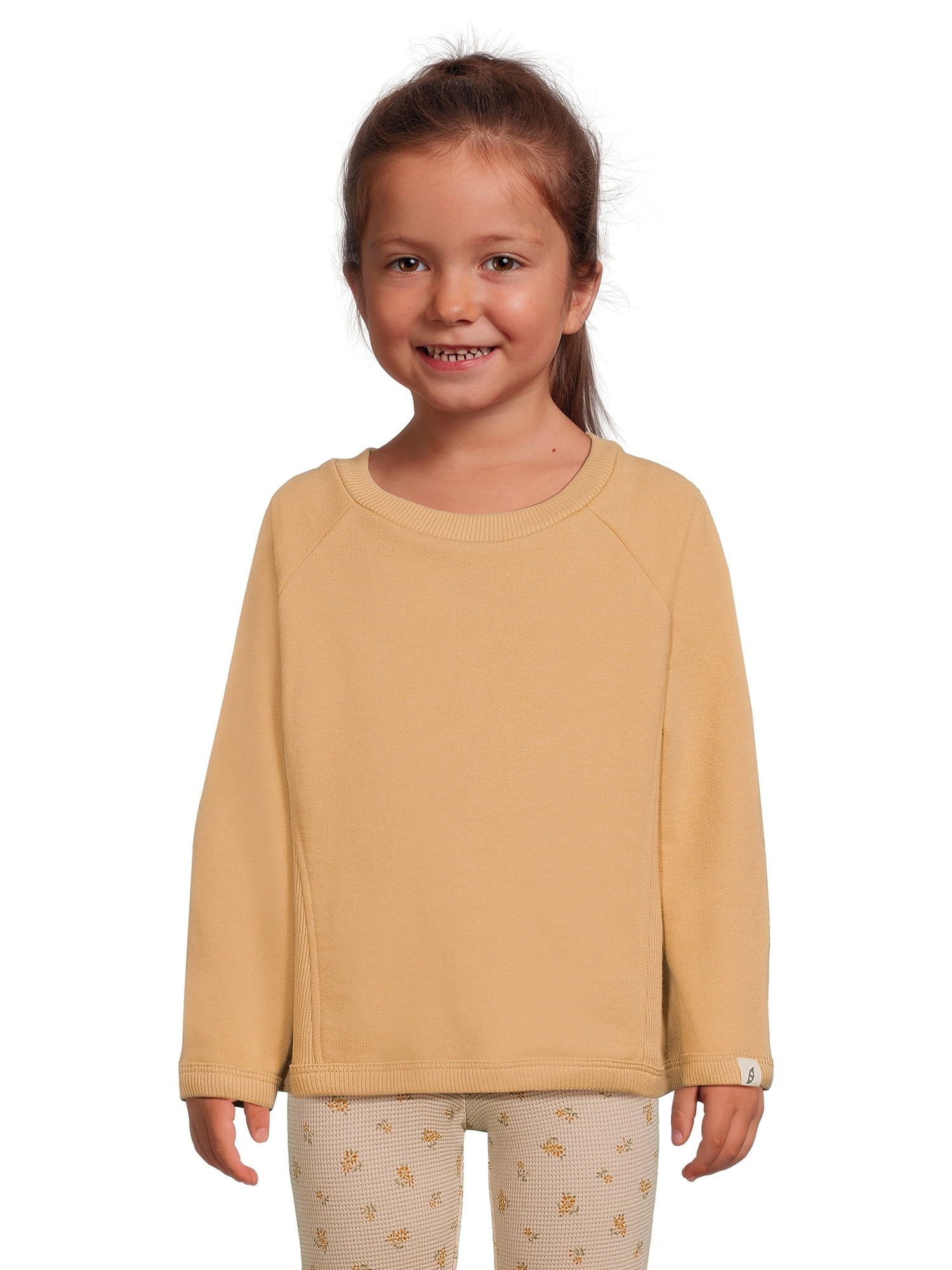 easy-peasy Toddler Girl Long Sleeve Crewneck Sweatshirt, Sizes 12 Months-5T - Walmart.com | Walmart (US)