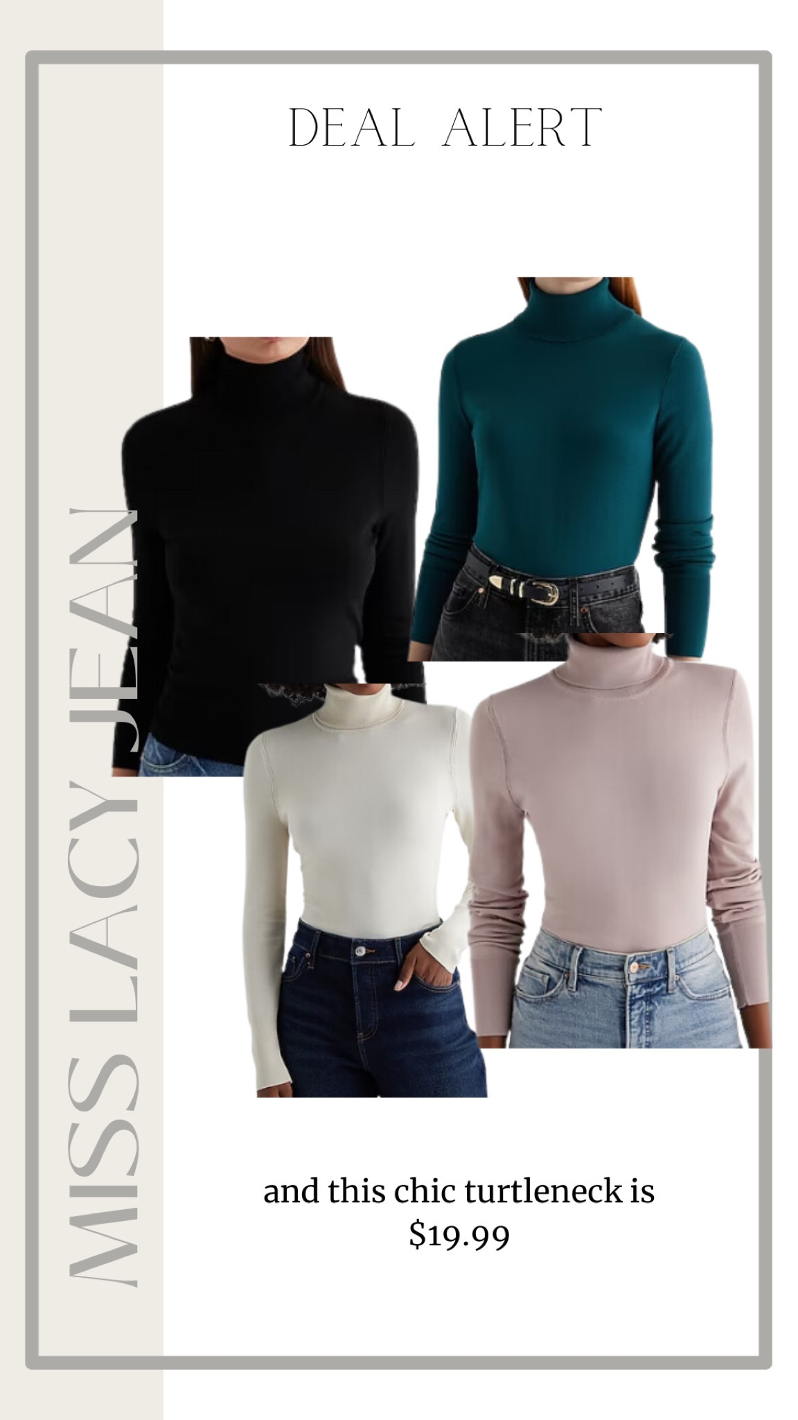 If you work in an office snag these chic turtlenecks for under $20

#LTKworkwear #LTKCyberWeek #LTKstyletip