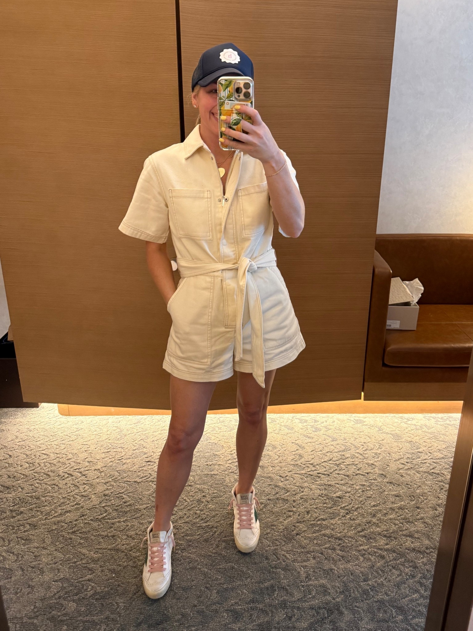 Travel fit ft. my fav target romper! I am in the size XS. Can size down if in between! 
Hat- @bobbiwiththeeye merch!! 
Shoes- GG

#LTKStyleTip #LTKTravel #LTKFindsUnder100