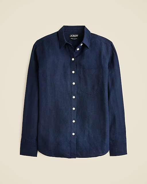 Garçon classic shirt in Baird McNutt Irish linen | J. Crew US