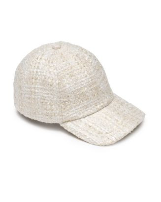 Lo Sequined Tweed Baseball Cap | Bloomingdale's (US)