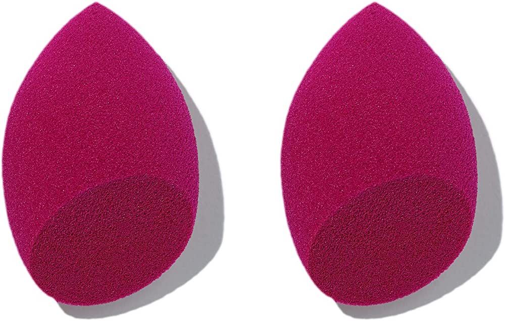 e.l.f. Cosmetics Total Face Sponge Duo, 2 Count, Fuchsia Pink | Amazon (US)