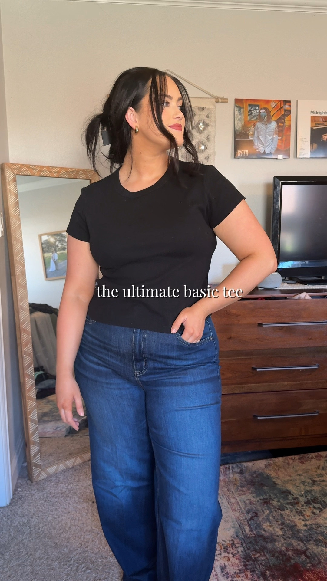 The BEST basic tee, under $10 right now on sale! Super soft ribbed material, stretchy, and the perfect length! I wear my true size XL 🥰 sizes XS-4X 

#LTKootd #LTKMidsize #LTKSaleAlert