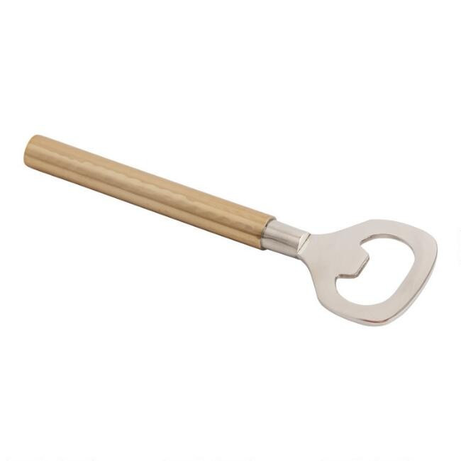 Julian Gold Hammered Bottle Opener | World Market