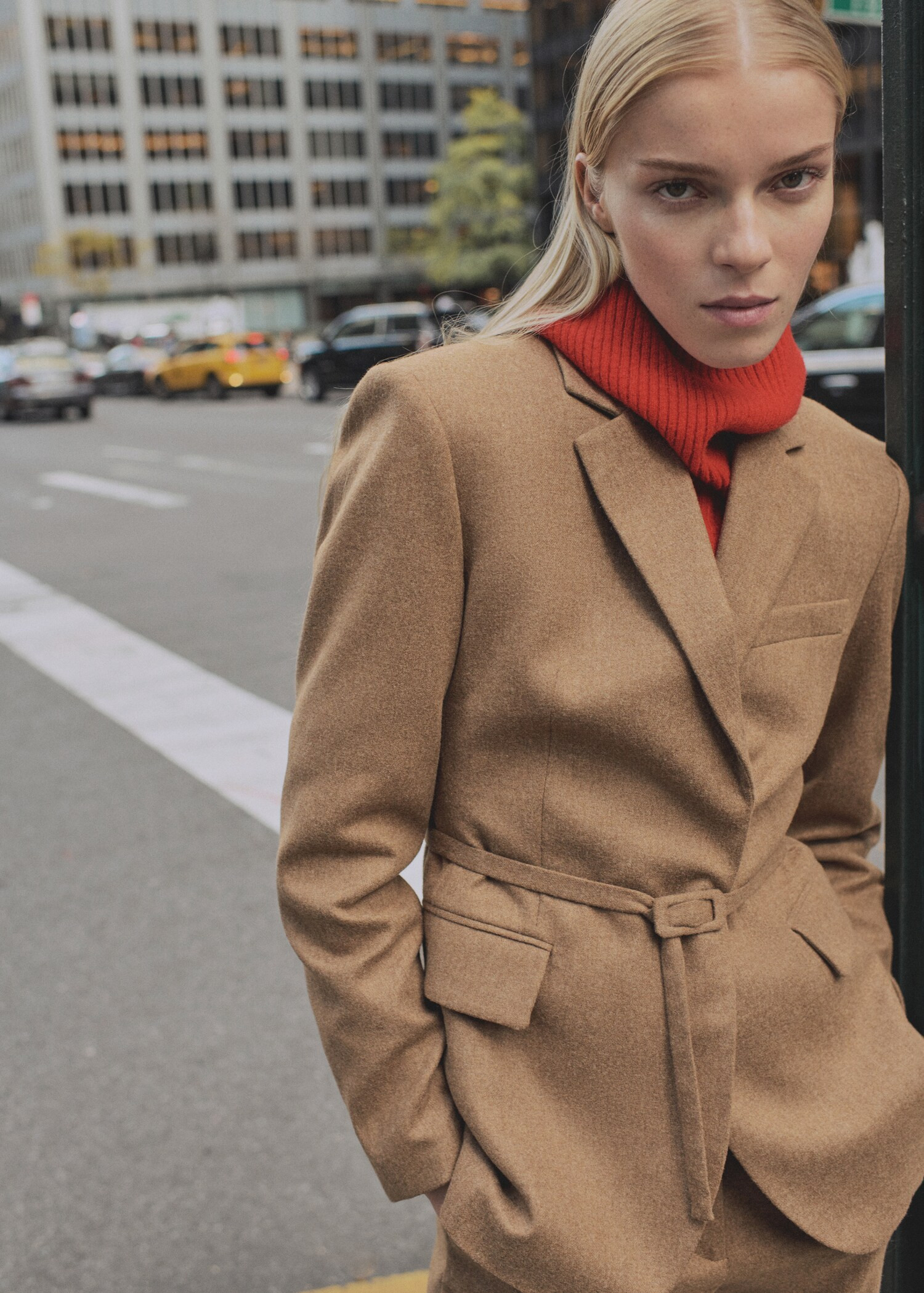 Wool-blend suit jacket - Women | MANGO USA | Mango (US/MX/AU)