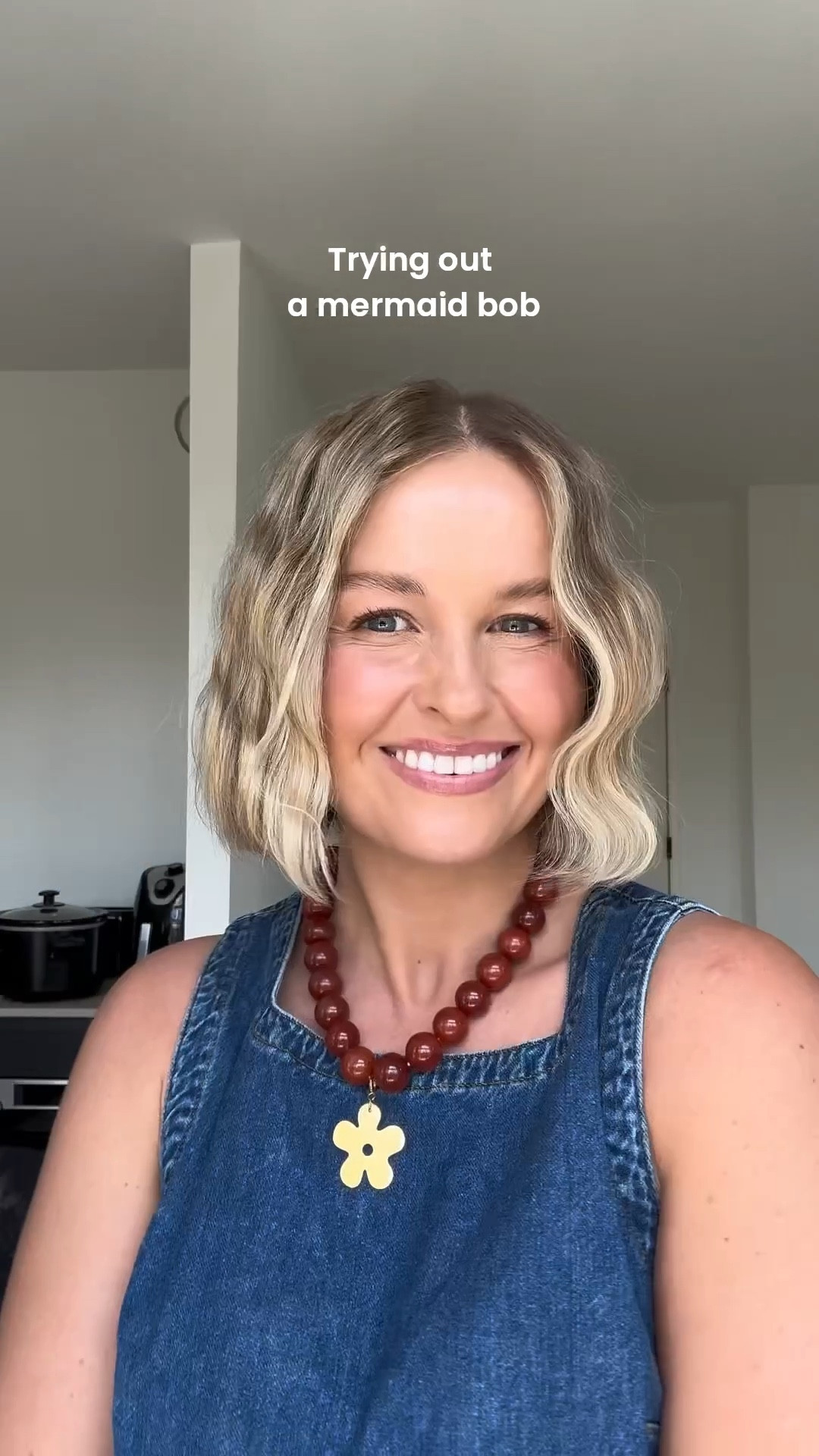 Mermaid bob!! Using the mermade tongs. 

Hair tutorial / bob hairstyles 

#LTKbeauty #LTKuk #LTKeurope