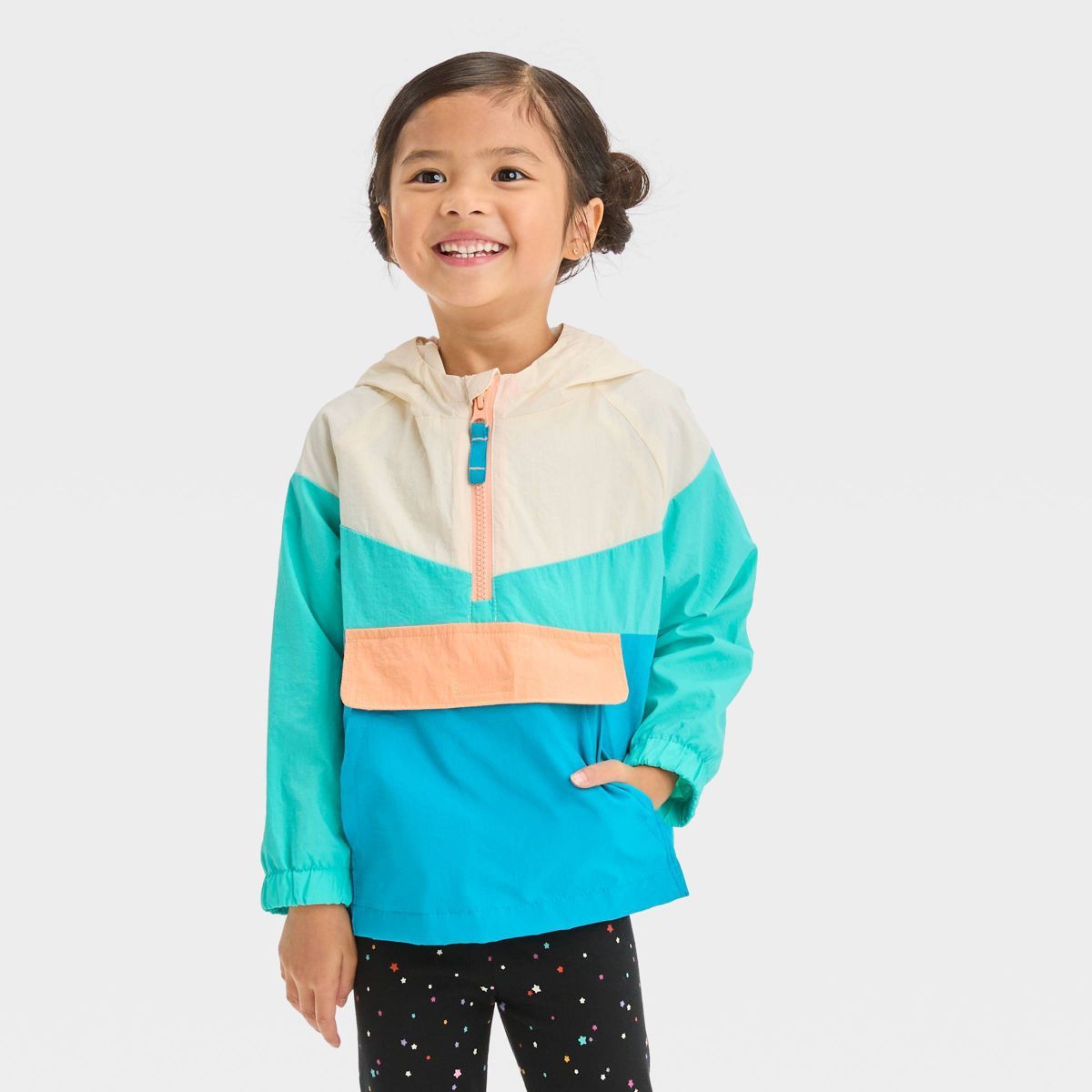 Toddler Girls' Lined Anorak Jacket - Cat & Jack™ | Target