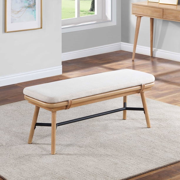 Better Homes & Gardens Springwood  Dining Bench, Light Honey | Walmart (US)