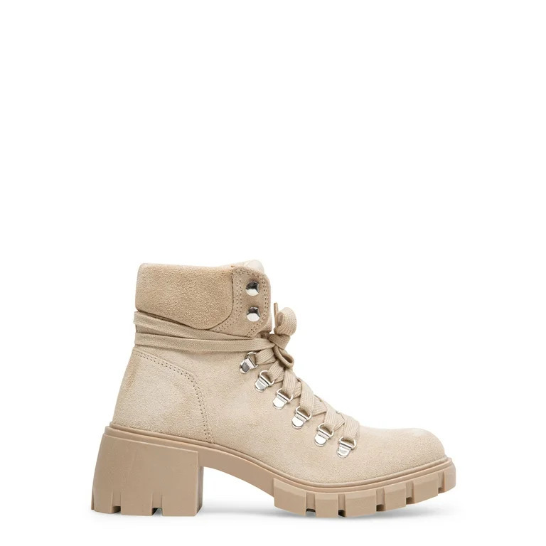 Steve Madden Women's Hint Lace Up Boot | Walmart (US)