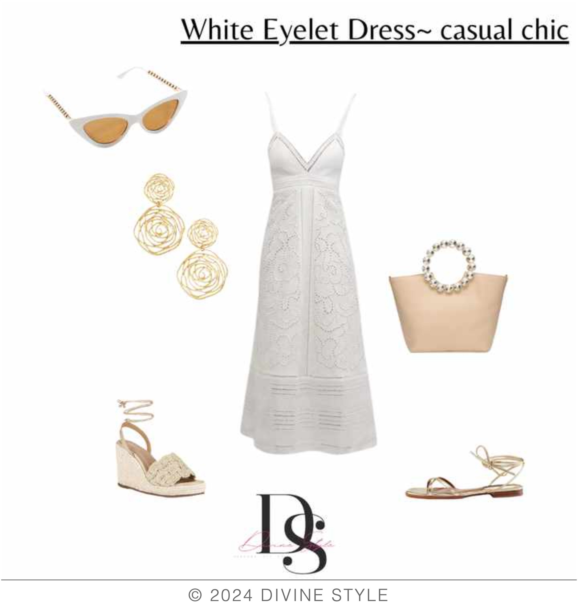 White eyelet dresses are the perfect summer piece. Style this in a casual chic way with sandals and sunglasses.

#LTKParties #LTKSummerSales #LTKShoeCrush