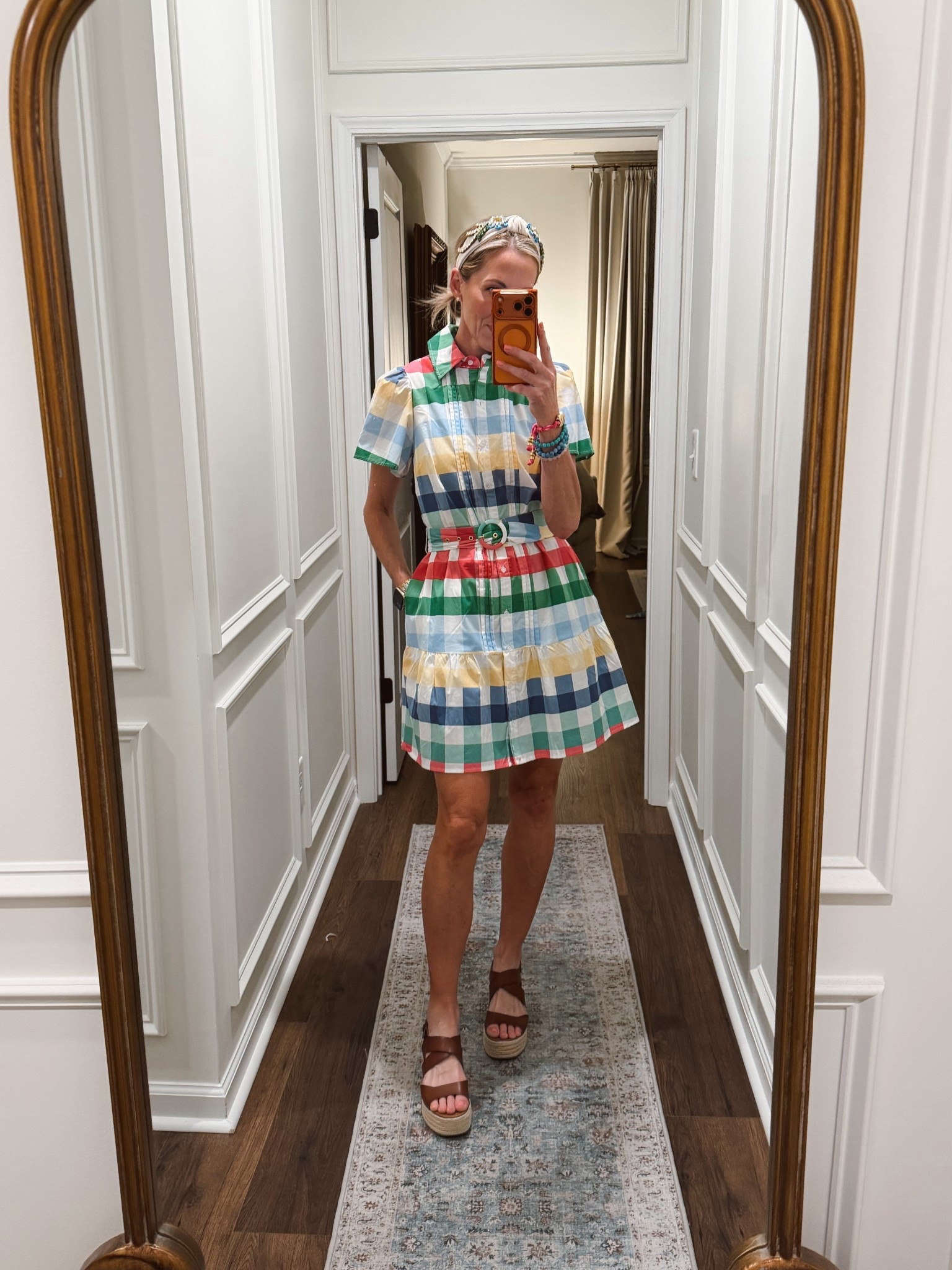 Decided to dress an Easter theme today for learning land this beautiful Belk dress on sale for less than $40 wearing a size extra small fully stocked  