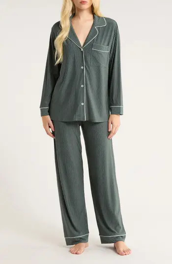 Gisele Printed Long Pajamas | Nordstrom