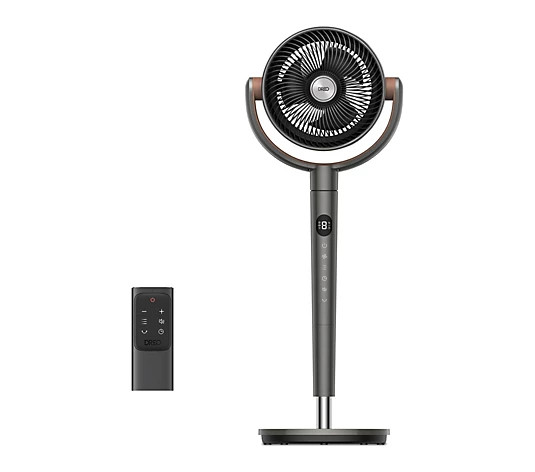 Make Your Selection: DREO 42" Pedestal Fan 9-Speed 4-Mode, Adj. Height with Remote | QVC