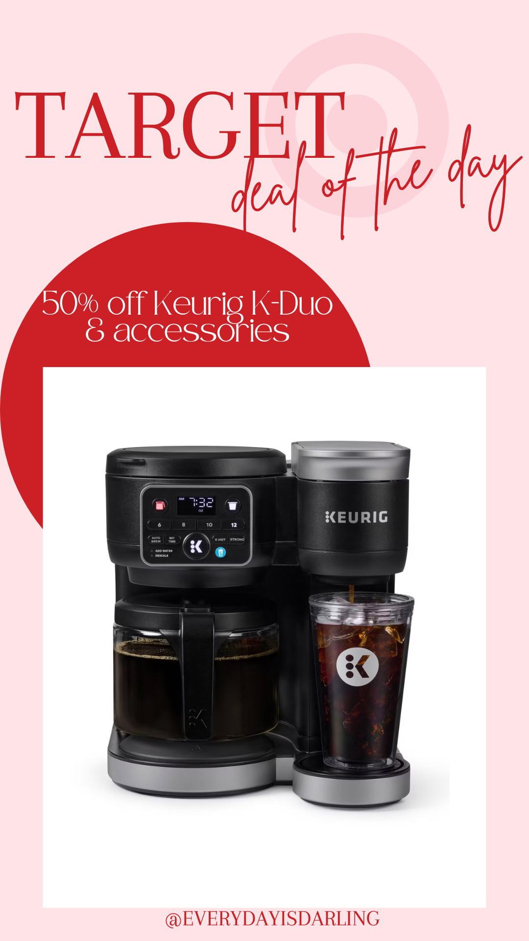 50% off the Keurig K-Duo & accessories! Today only at Target!  

 #LTKGiftGuide #LTKHome #LTKSaleAlert