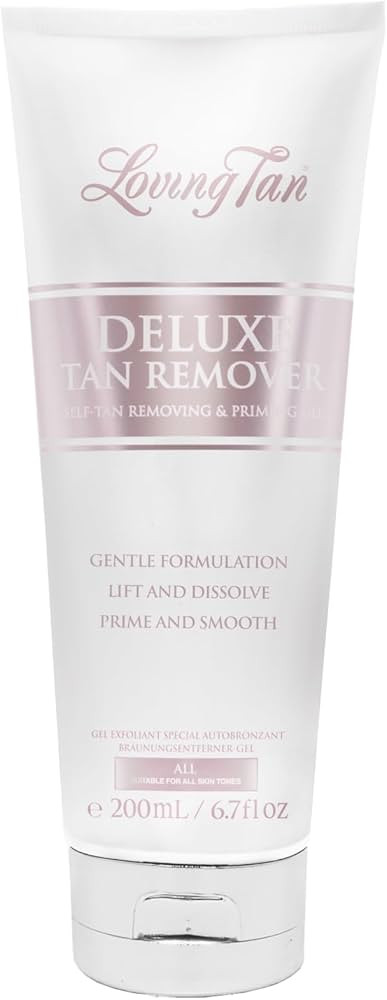 Loving Tan Deluxe Tan Remover Gel - Effective & Gentle Self Tanning Remover, Self Tanner Remover ... | Amazon (US)