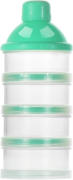 Accmor Formula Dispenser On The Go, 4 Compartments Stackable Formula Container for Travel, Baby M... | Amazon (US)
