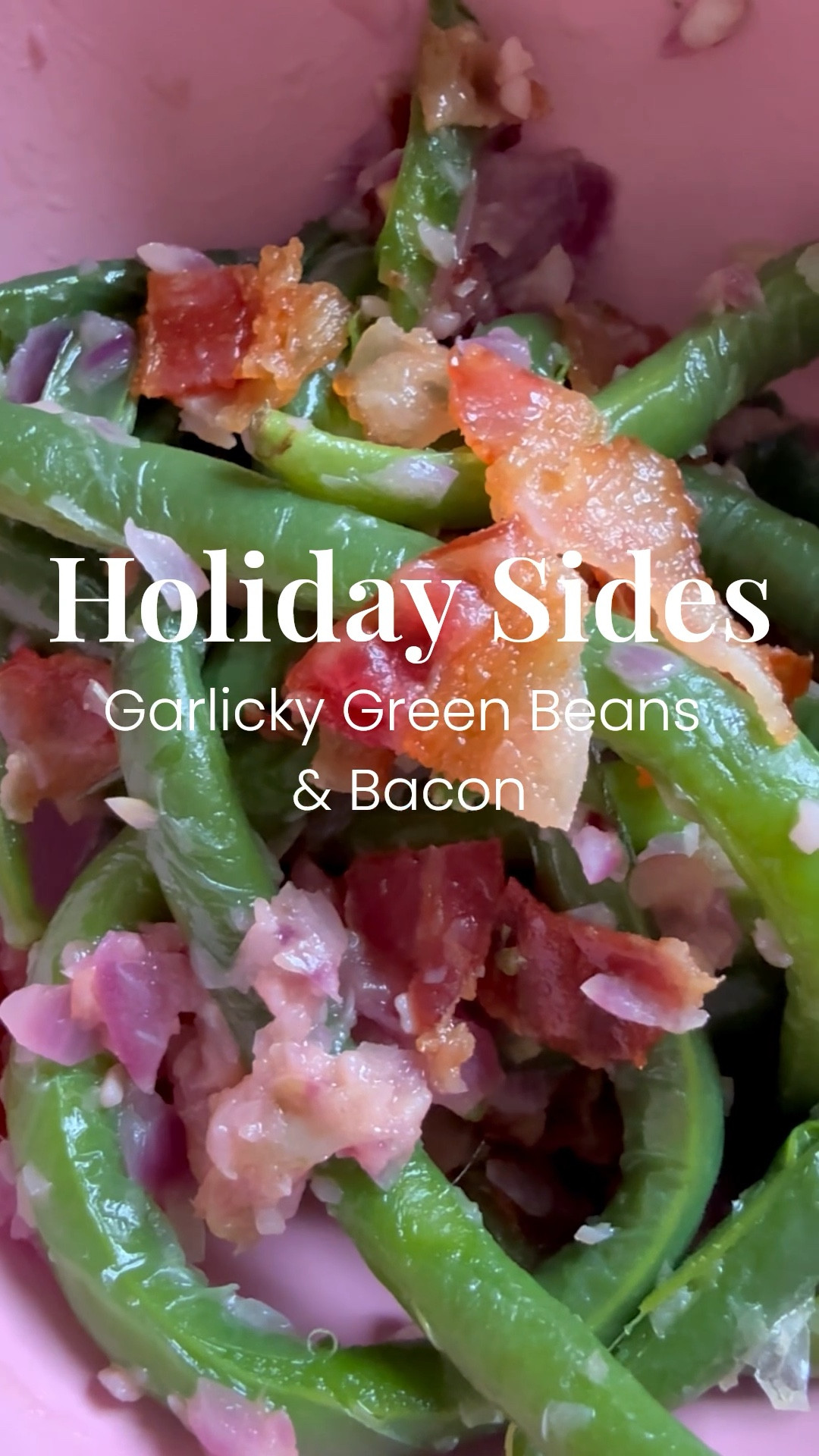 Holiday side dishes. Garlicky green beans and bacon. All Clad Medium saucepan. All-Clad frying pan. The best manual chopper for chopping red onions and your favorite veggies ❤️

#LTKHome #LTKHoliday #LTKfoodie