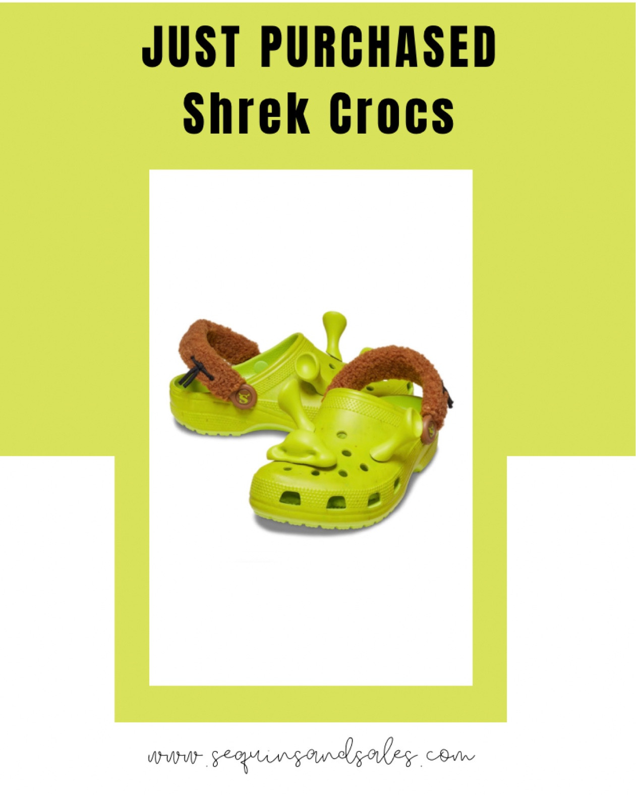 What are you doing in my Shrek Crocs iPad Case & Skin for Sale by