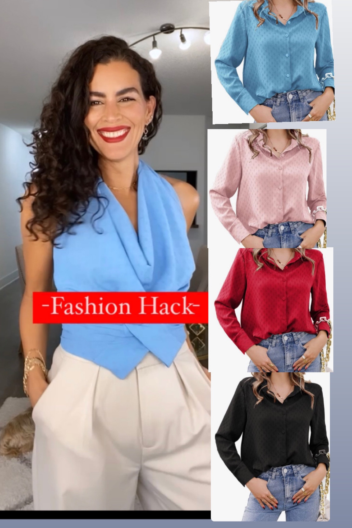 This is the shirt I used for this shirt hack. Available in so many colors. Wearing a size M. 

#LTKstyletip #LTKSeasonal #LTKunder50