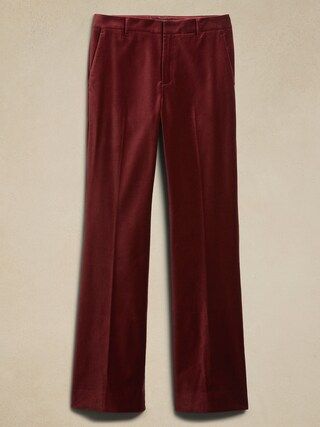 Velvet Bootcut Pant | Banana Republic Factory