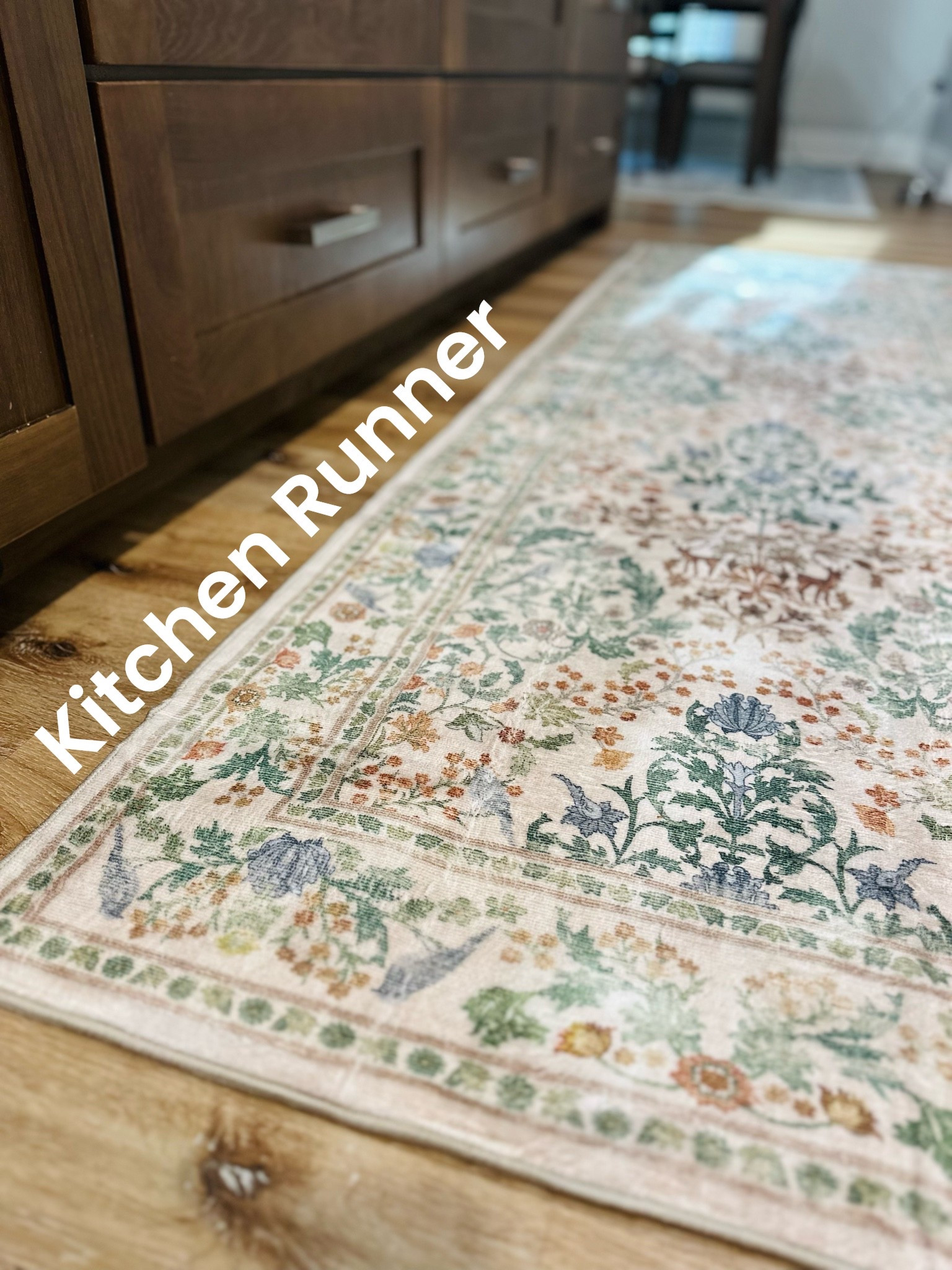 The perfect kitchen runner! Washable and has a built in non Slip padding. Super soft and looks amazing!

#LTKmomlife #LTKHome