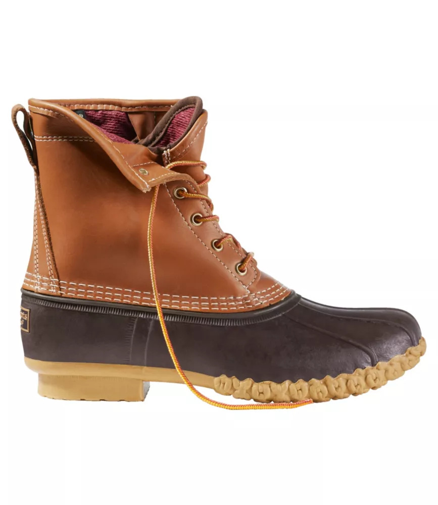 Men's Bean Boots, 8" Gore-Tex/Thinsulate Tan/Brown 11 M(D) | L.L. Bean