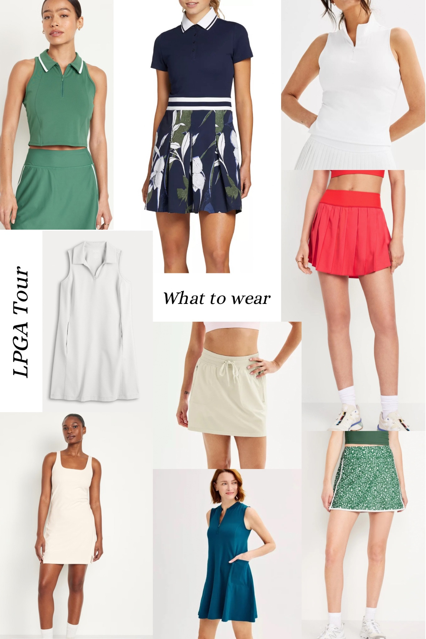 Heading to the LPGA Women's open this week/weekend? Or wanting a fun athleisure outfit that's comfortable, cute and still put together? 

Here are some options from some of my favorite brands! 

#LTKFindsUnder100 #LTKSaleAlert #LTKStyleTip