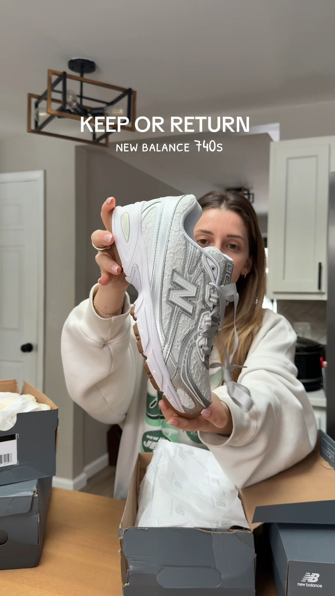 #newbalance I sized down half a size to my true size! Lace ones are from asos! 

#LTKootd #LTKWedding