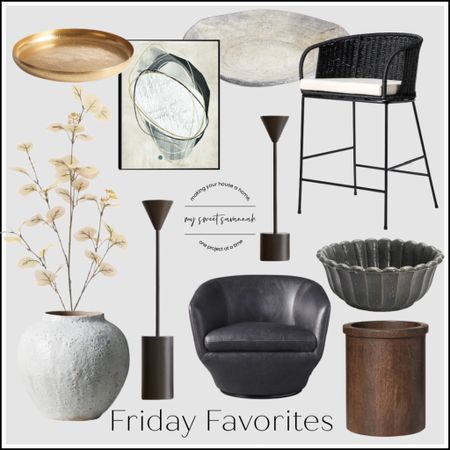 Friday favorites with modern organic design, fall florals and decor, Amazon, vases, pottery, studio mcgee threshold target, crate and barrel, world market and more. Luxe for less. 

#LTKFind #LTKhome #LTKsalealert