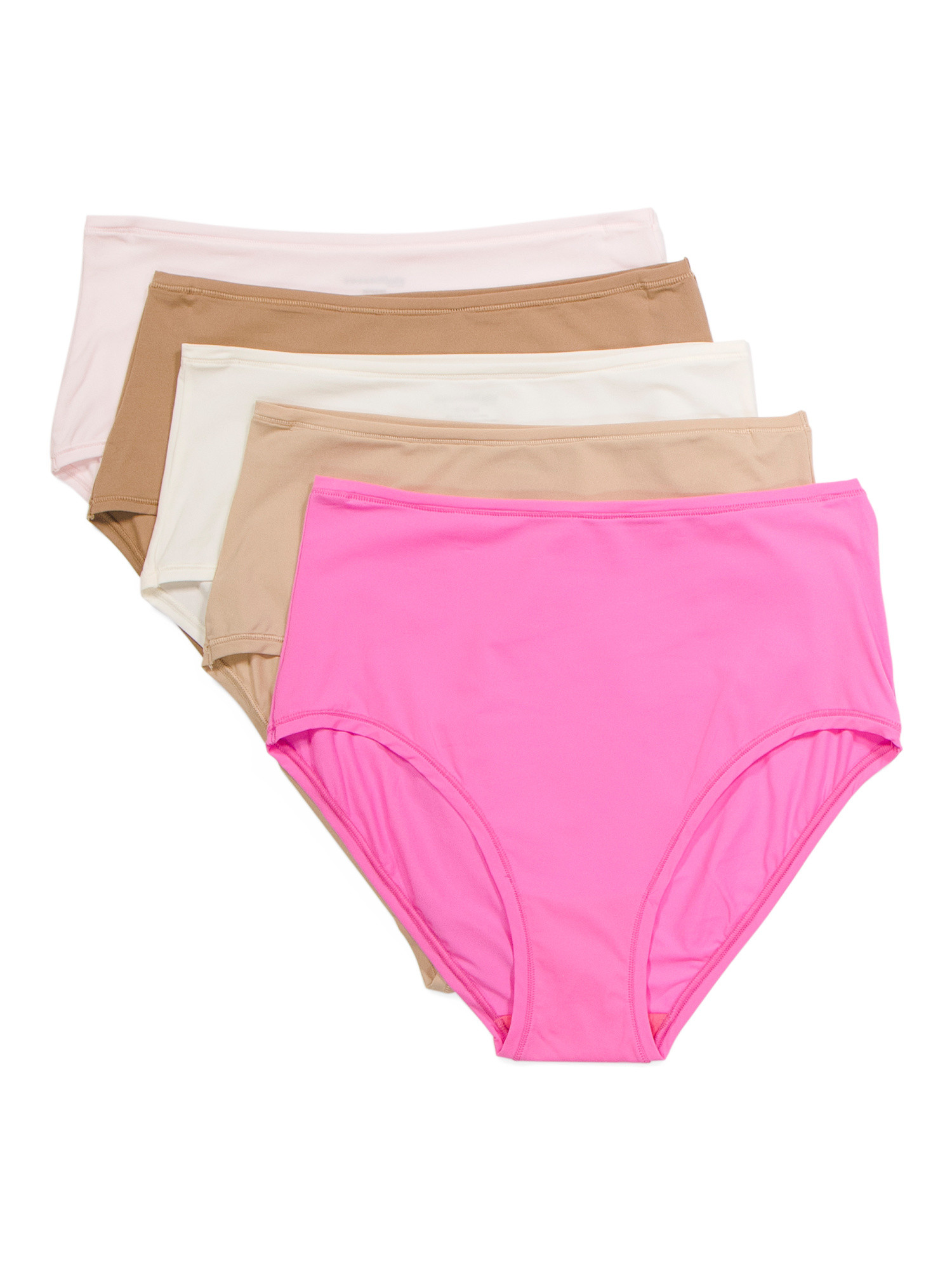 5pk Fits Everybody High Rise Briefs | TJ Maxx